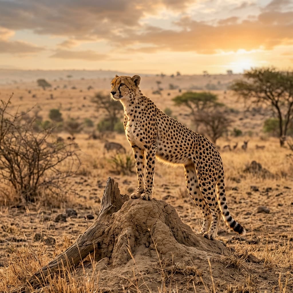 The Return of the Cheetah: Wildlife Conservation in India