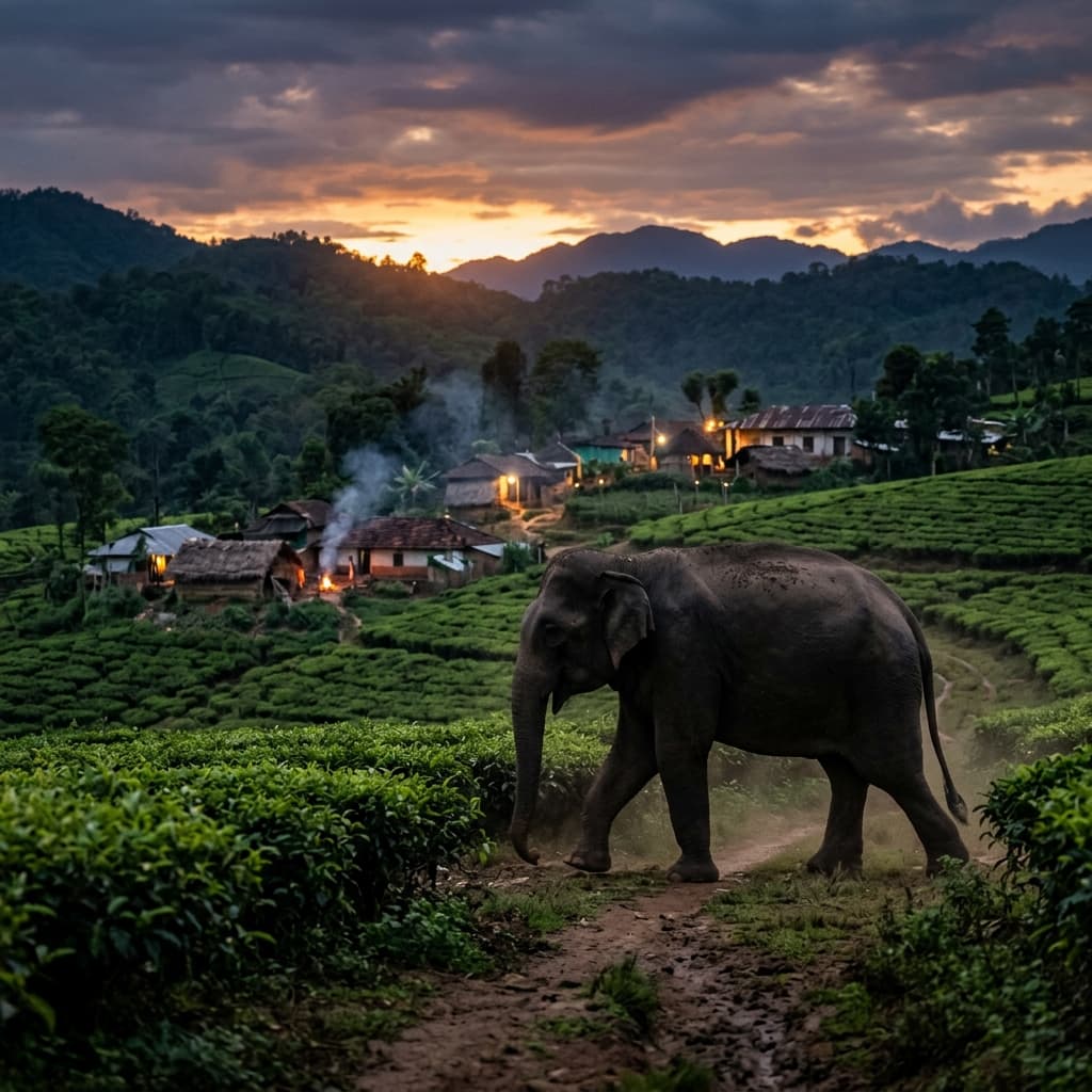 Man-Animal Conflict: Elephants in Assam