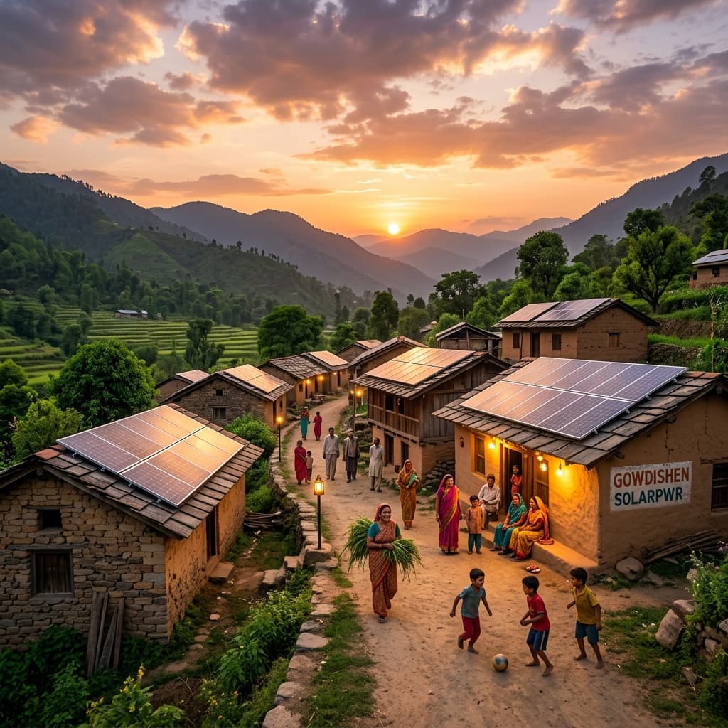 Solar Power Revolution: Villages Going Off-Grid